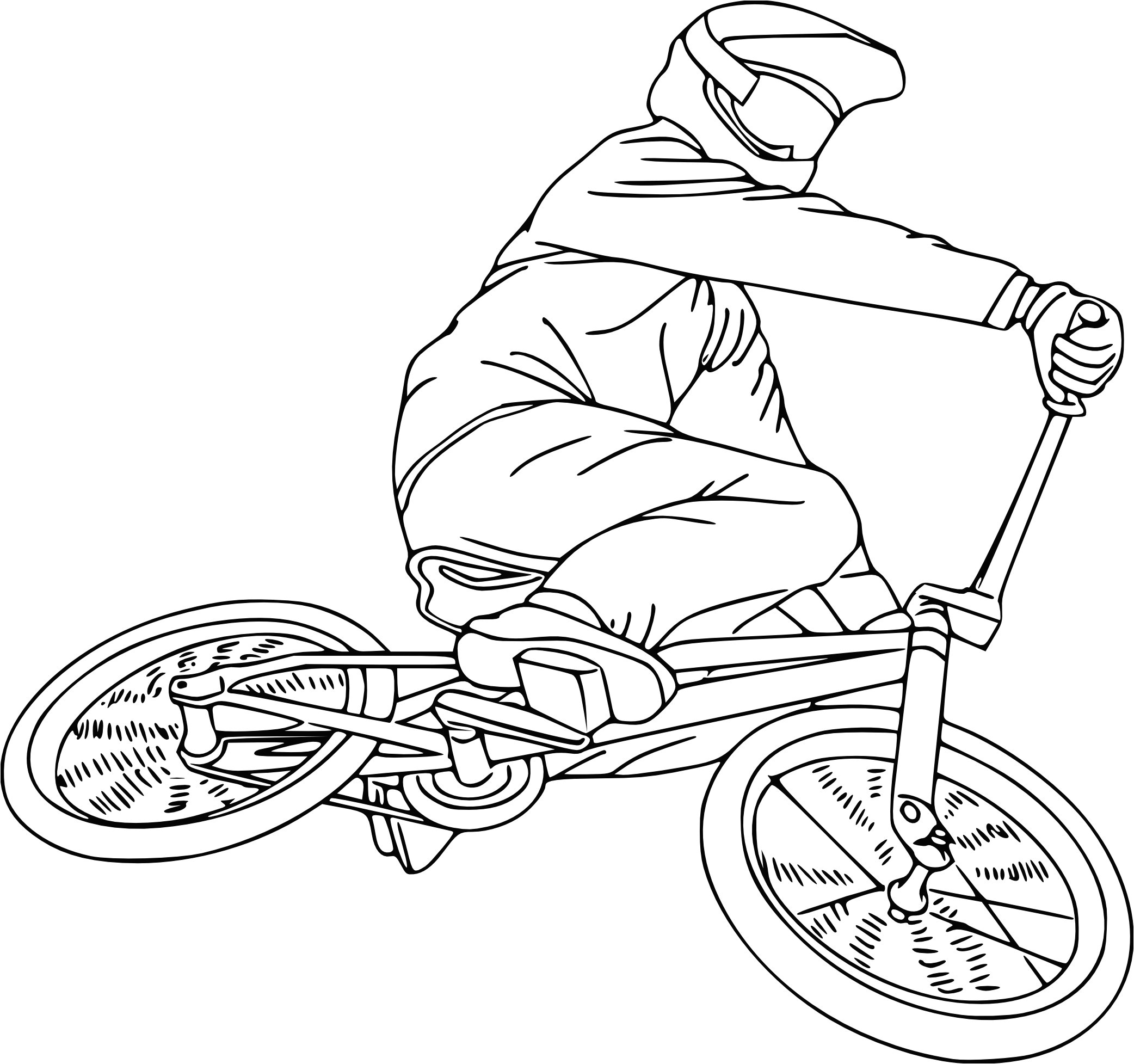 Coloriage De Velo Bmx Coloriage Bmx Dessin De Vélo Colorier Meilleur Inspiration