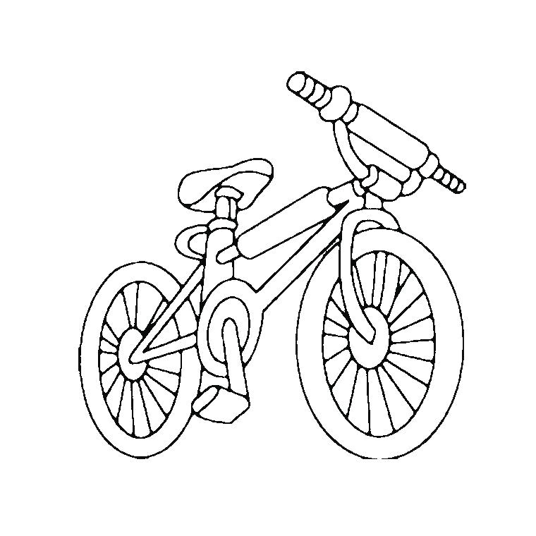 Coloriage De Velo Bmx Coloriage Bmx