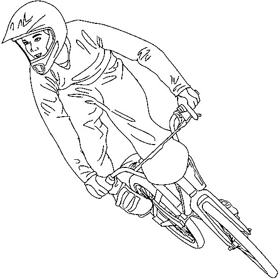 Coloriage De Velo Bmx Coloriage Vélo De Course Bmx Dessin Gratuit à Imprimer