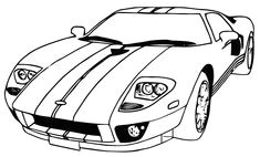Coloriage De Voiture De Ferrari Coloriage Voiture