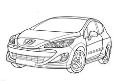 Coloriage De Voiture Tuning A Imprimer Coloriage Voiture