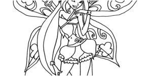 Coloriage De Winx à Imprimer Gratuit tout Degorgement Page 27 Sur 129