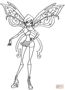 Coloriage De Winx Believix Coloriage Tecna Believix