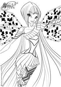 Coloriage De Winx Bloomix Coloriage De Winx Bloomix A Imprimer