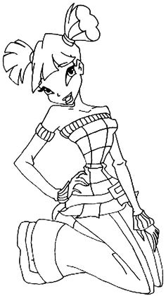 Coloriage De Winx Layla Die 13 Besten Bilder Von Winx Club