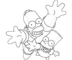 Coloriage Des Simpson Lisa Die 45 Besten Bilder Von Simpsons