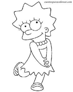 Coloriage Des Simpson Lisa Die 45 Besten Bilder Von Simpsons