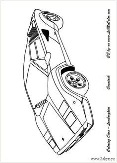 Coloriage Dessin Animé Cars Les 16 Meilleures Images De Lambo