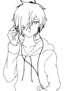 Coloriage Dessins Animés à Imprimer Gratuit 144 Dessins De Coloriage Manga à Imprimer