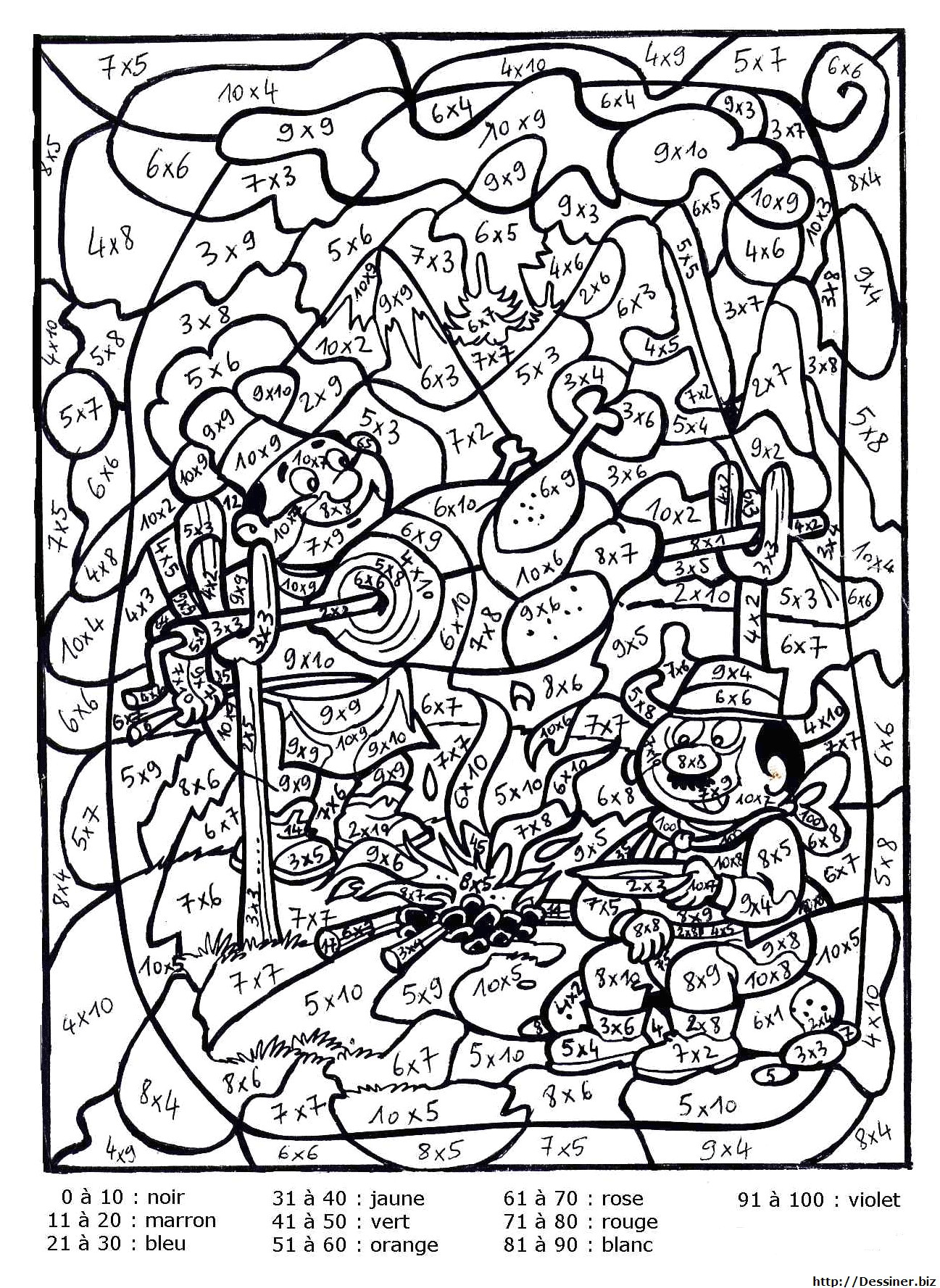 Coloriage Difficile A Imprimer Coloriage Magique Difficile à Imprimer Gratuit