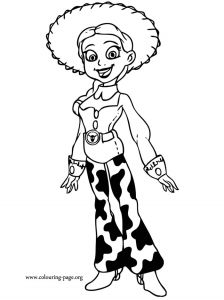 Coloriage Disney Channel Jessie Free toy Story Coloring Page Download Free Clip Art Free
