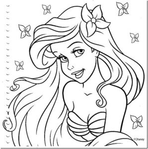 Coloriage Disney La Petite Sirene Coloriage Disney La Petite Sirene à Imprimer