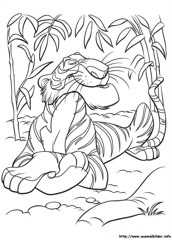 Coloriage Disney Le Livre De La Jungle Das Dschungelbuch Malvorlagen