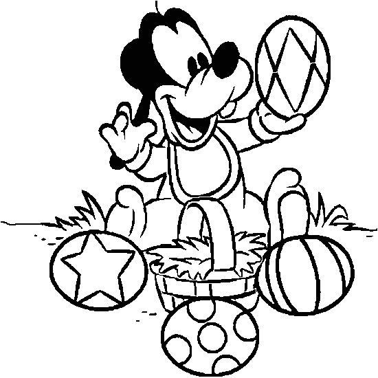 Coloriage Disney Paques A Imprimer Coloriage Paques Les Beaux Dessins De Fªtes   Imprimer Et