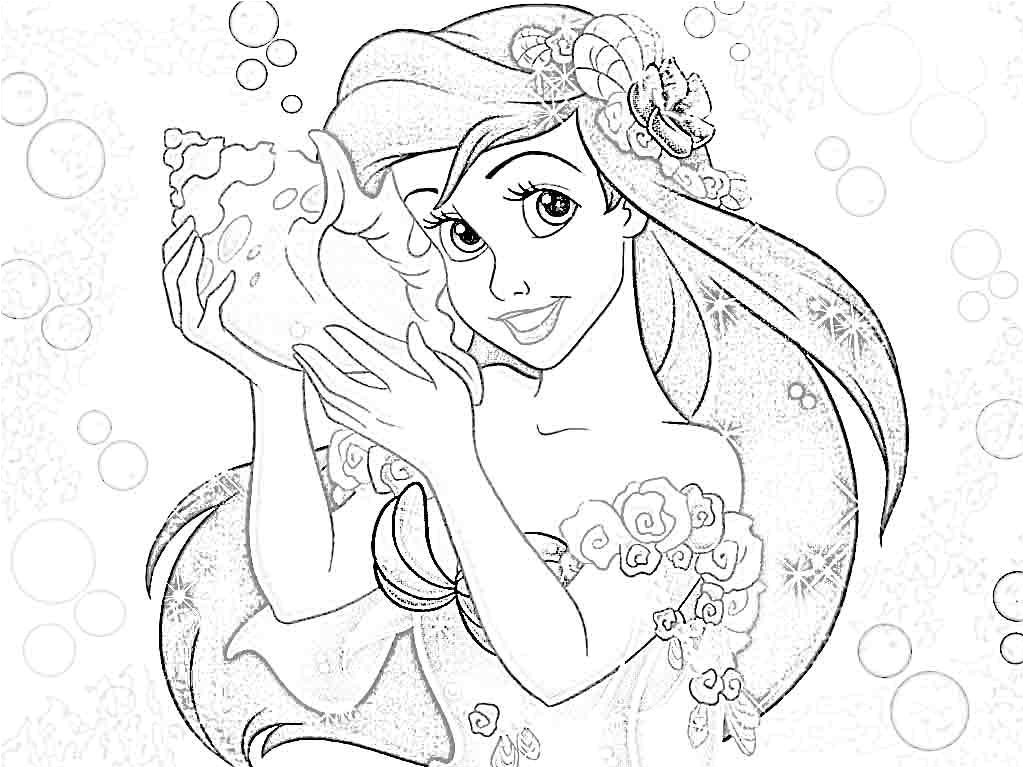 Coloriage Disney Princesse Ariel Disney Princess Coloring Pages Ariel