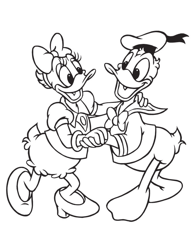Coloriage Donald A Imprimer 132 Dessins De Coloriage Donald Duck à Imprimer Sur