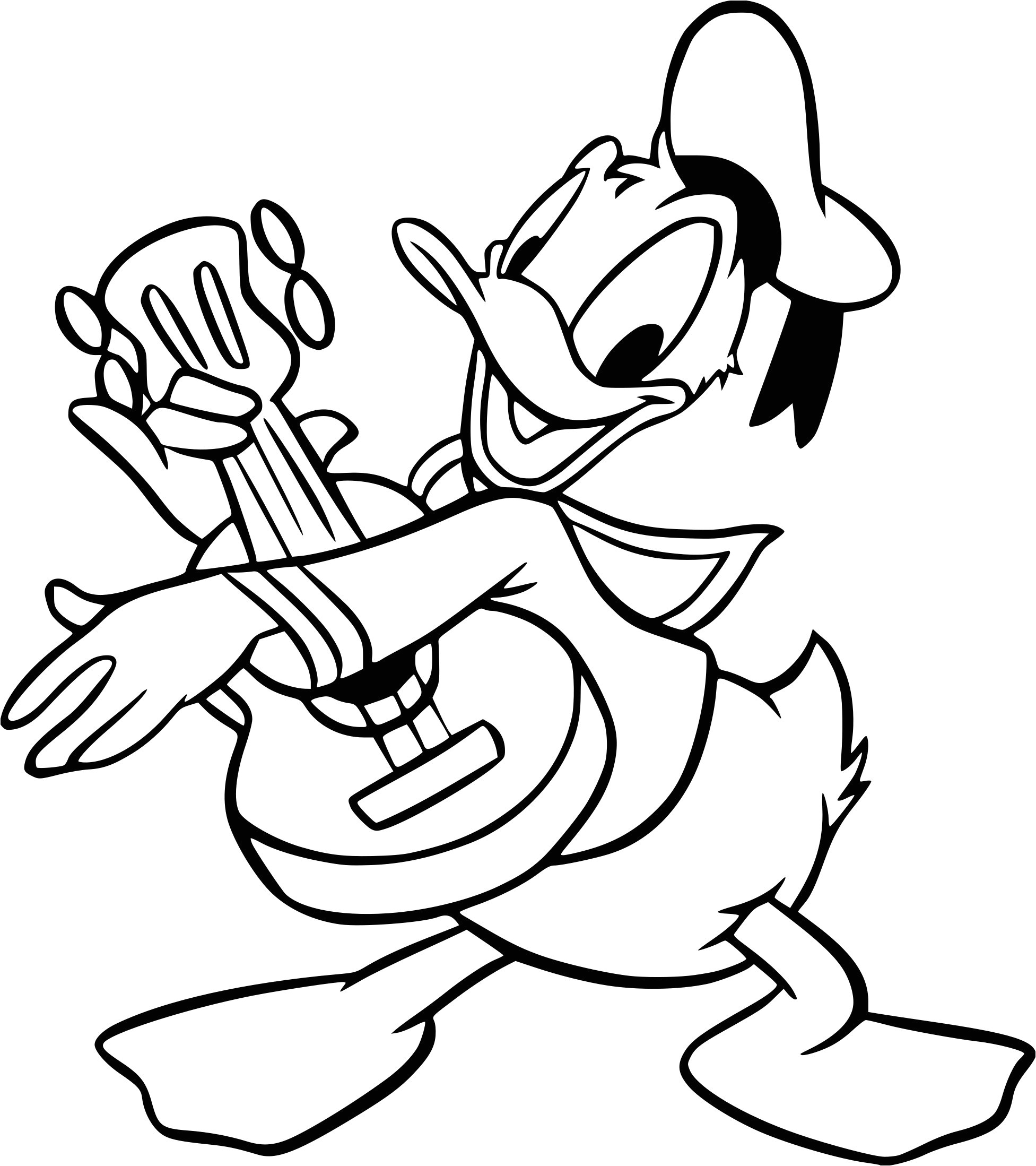 Coloriage Donald A Imprimer Coloriage Donald Coloriages Pour Enfants A Imprimer Disney