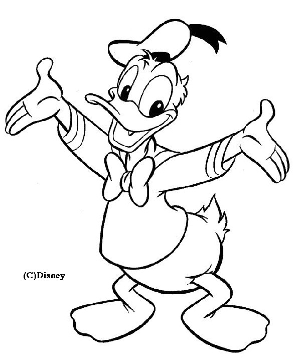Coloriage Donald A Imprimer Dessins Donald Imagui