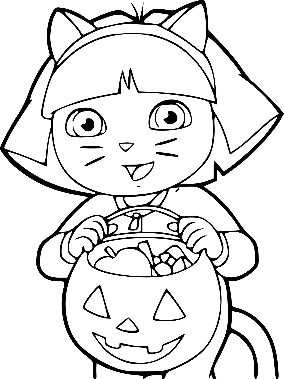 Coloriage Dora A Imprimer Gratuit Dessin Pour Coloriage Dora