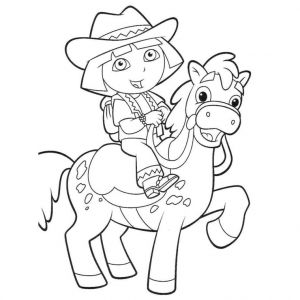 Coloriage Dora Gratuit A Imprimer Coloriage Dora Les Beaux Dessins De Dessin Animé à