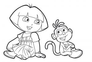 Coloriage Dora Gratuit A Imprimer Coloriages Dora à Imprimer – Backupyourbrain