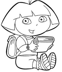 Coloriage Dora Gratuit En Ligne Coloriage En Ligne à Imprimer Dora العاب دورا و موزو