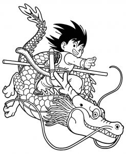 Coloriage Dragon Ball A Imprimer 14 Nouveau Coloriage Dbz Des