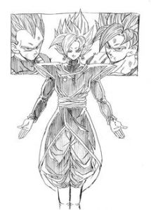 Coloriage Dragon Ball Super Zamasu 60 Best Goku Black & Zamasu Images