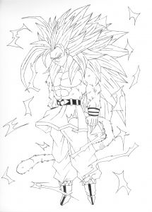 Coloriage Dragon Ball Super Zamasu Super Saiyan Dessin Facile Dragon Ball