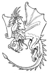 Coloriage Dragon Qui Crache Du Feu 46 Meilleures Images Du Tableau Coloriage