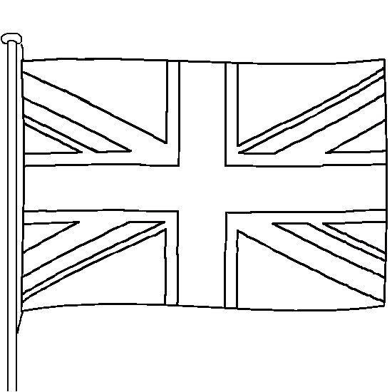 Coloriage Drapeau Anglais Imprimer Coloriage Du Drapeau Anglais Coloriages De Drapeaux à