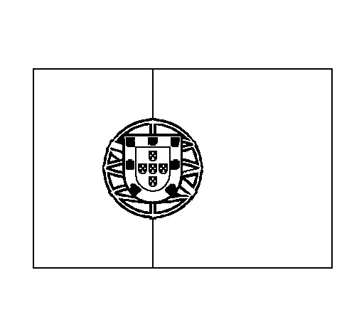 Coloriage Drapeau Du Portugal Coloriage204 Coloriage Drapeau Portugal
