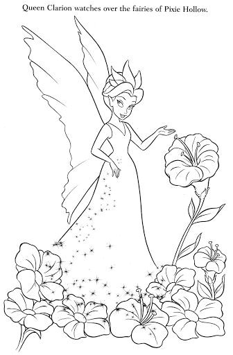 Coloriage Droit De L Enfance Du Coloriage Clochette   Imprimer Gratuitement Pour Les