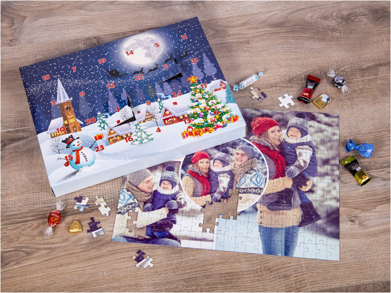 Coloriage Du Calendrier De L Avent Un Calendrier De L Avent Puzzle – Seulement 29 99