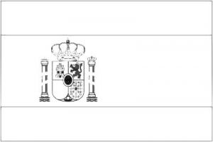 Coloriage Du Drapeau Espagnol Coloriage Du Drapeau De L Espagne Coloriages