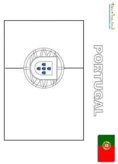 Coloriage Du Drapeau Portugais 36 Best Portugal with Kids Images
