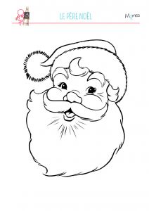 Coloriage Du Pere Noel En Ligne Coloriage Père Noël Momes