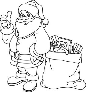 Coloriage Du Pere Noel Gratuit Père Noël 172 Personnages – Coloriages à Imprimer
