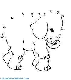 Coloriage Elephant à Imprimer Gratuit Die 26 Besten Bilder Von Punkte Verbinden
