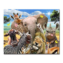 Coloriage Elephant à Imprimer Gratuit Promotion Oil Painting Lion