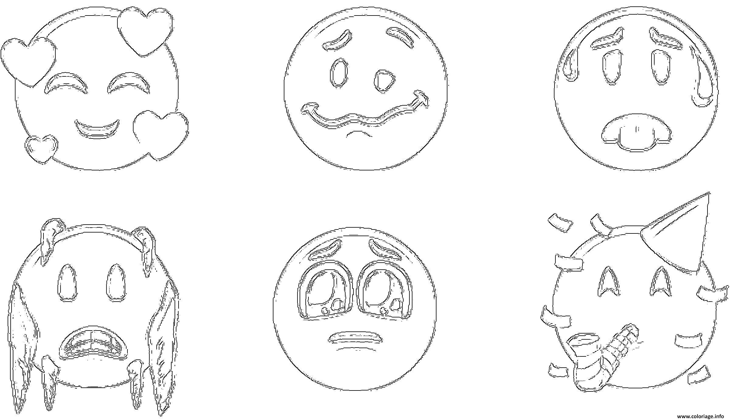 Coloriage Emoji iPhone A Imprimer Coloriage Ios 12 Emoji original Dessin