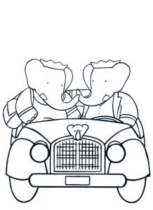 Coloriage En Ligne Babar Babar Roi Elephant 2 Coloriage Babar Coloriages Pour
