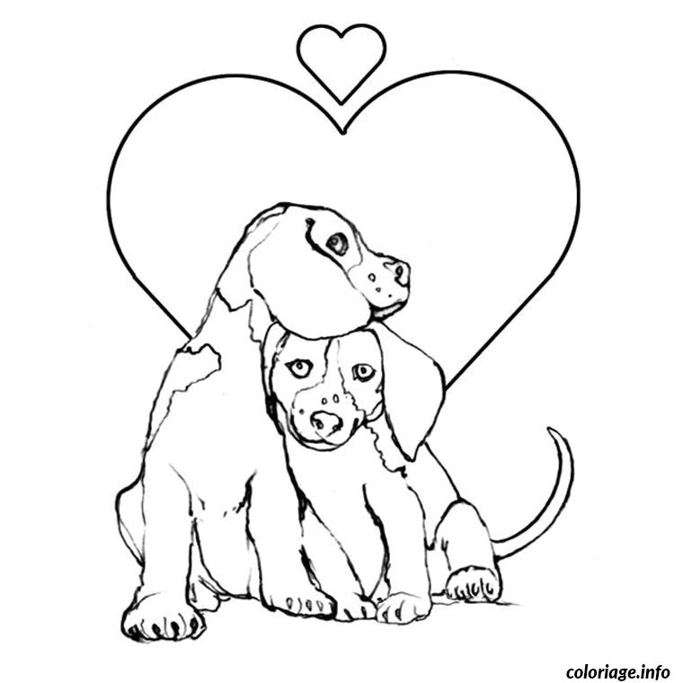 Coloriage En Ligne De Chien Dessin De Chiot Trop Mignon