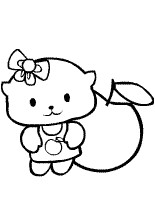 Coloriage En Ligne Fille 4 Ans Image à Colorier Pour Les 3 4 Et 5 Ans