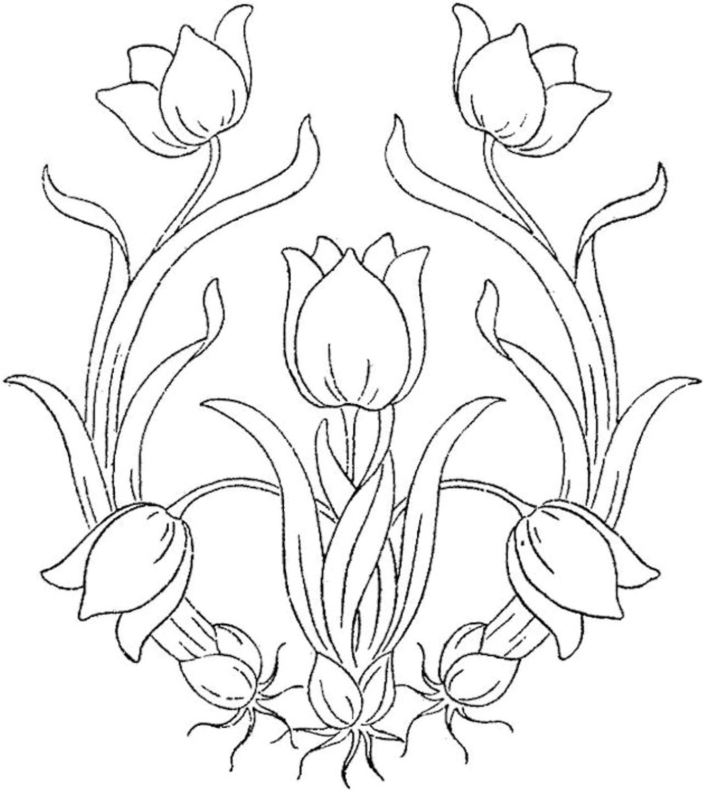 Coloriage En Ligne Fleur Dessins Et Coloriages 5 Coloriages De Fleurs En Ligne à
