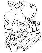 Coloriage En Ligne Fruits Coloriage Corbeille De Fruits Fruits En Ligne Et Imprimer