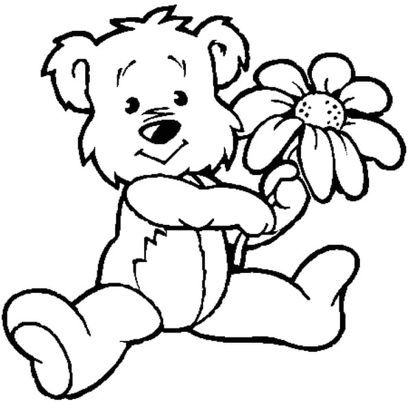 Coloriage En Ligne Nounours Nounours Coloriage Nounours En Ligne Gratuit A Imprimer