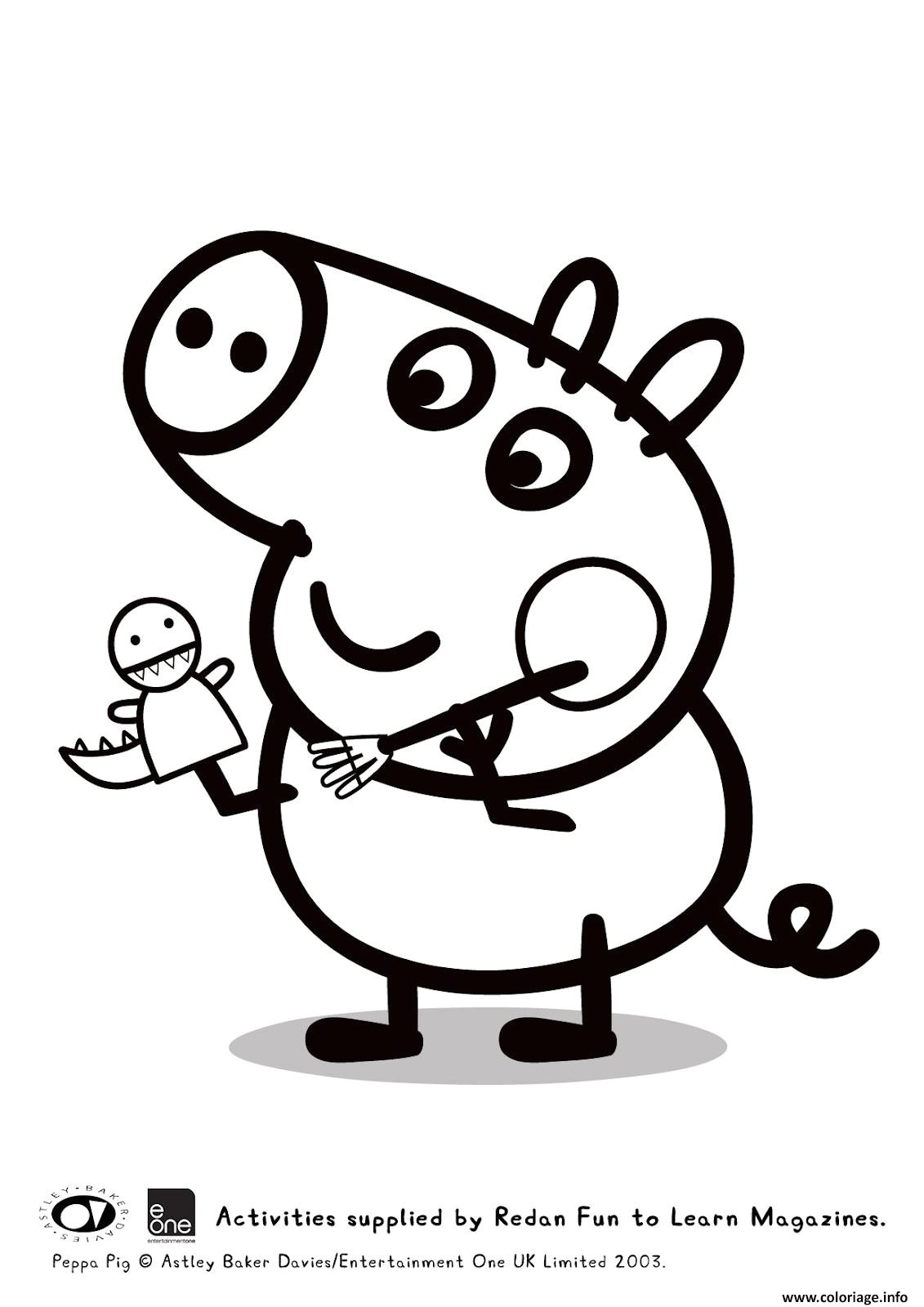 Coloriage En Ligne Peppa Pig Coloriage Peppa Pig 93 Dessin