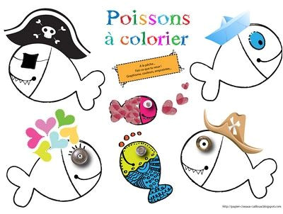 Coloriage En Ligne Poisson Poisson Davril Imprimer 2 Dessin Coloriage Poisson