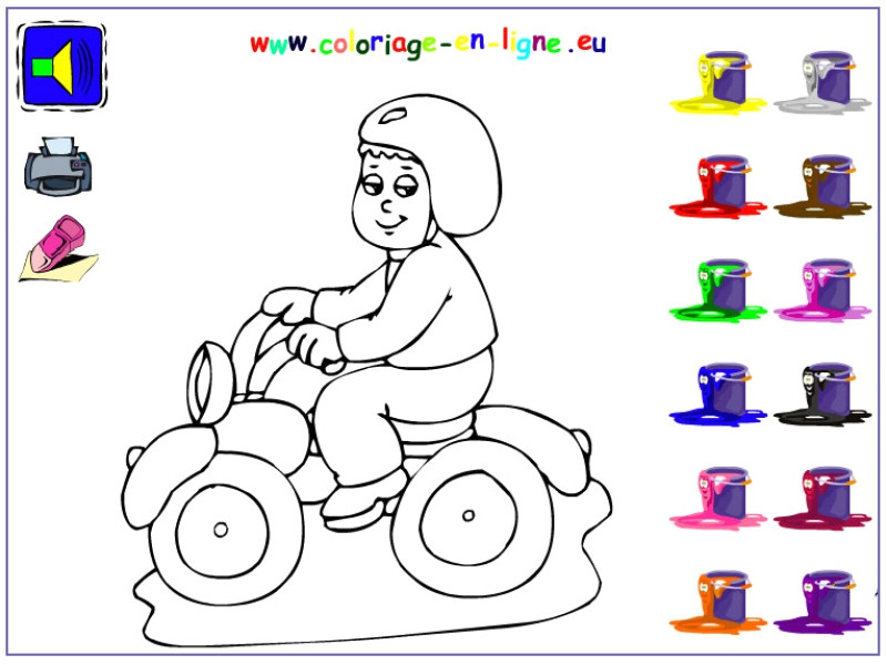 Coloriage En Ligne Pour Enfant Coloriage204 Coloriage A Colorier En Ligne